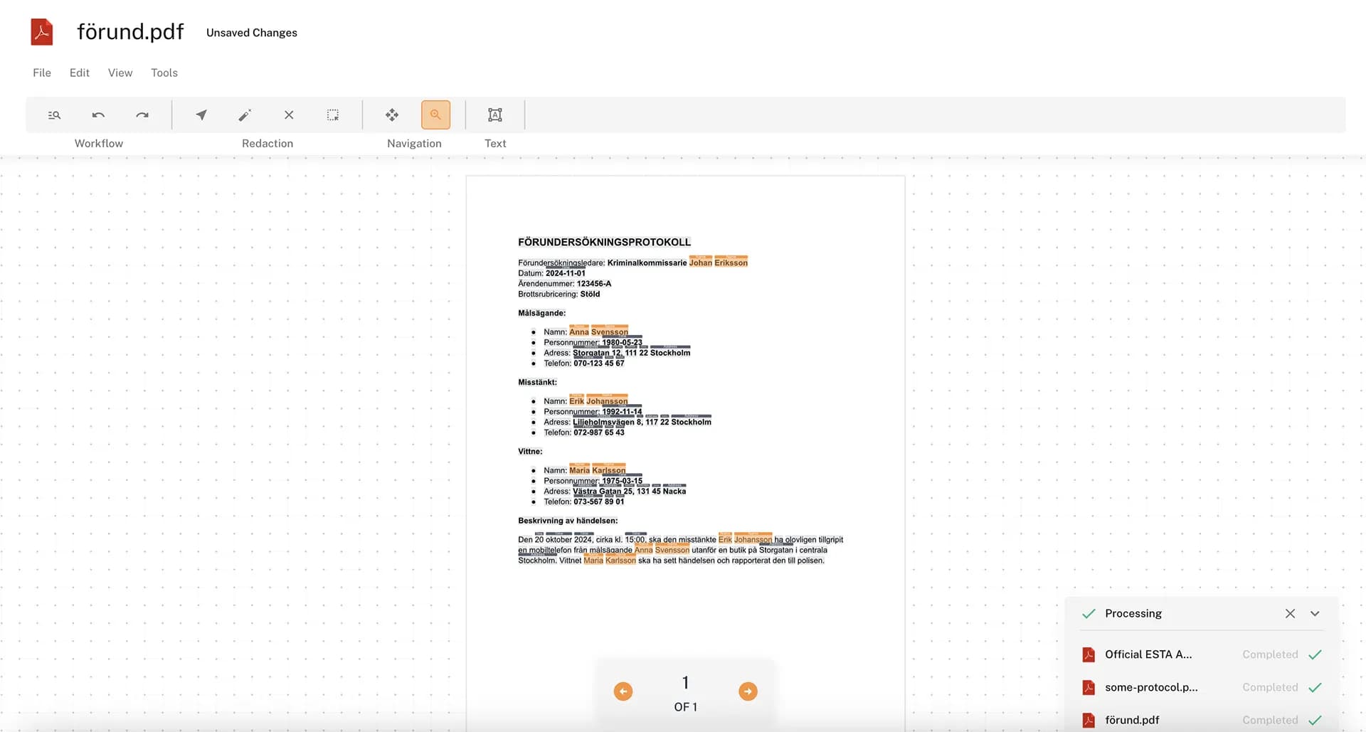 Markeringar för maskering